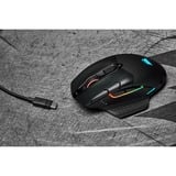 Corsair DARK CORE RGB PRO ratón mano derecha RF Wireless + Bluetooth + USB Type-A Óptico 18000 DPI, Ratones para gaming negro, mano derecha, Óptico, RF Wireless + Bluetooth + USB Type-A, 18000 DPI, Negro