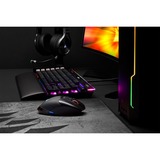 Corsair DARK CORE RGB PRO ratón mano derecha RF Wireless + Bluetooth + USB Type-A Óptico 18000 DPI, Ratones para gaming negro, mano derecha, Óptico, RF Wireless + Bluetooth + USB Type-A, 18000 DPI, Negro