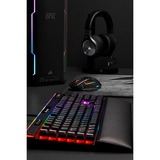 Corsair DARK CORE RGB PRO ratón mano derecha RF Wireless + Bluetooth + USB Type-A Óptico 18000 DPI, Ratones para gaming negro, mano derecha, Óptico, RF Wireless + Bluetooth + USB Type-A, 18000 DPI, Negro