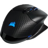 Corsair DARK CORE RGB PRO ratón mano derecha RF Wireless + Bluetooth + USB Type-A Óptico 18000 DPI, Ratones para gaming negro, mano derecha, Óptico, RF Wireless + Bluetooth + USB Type-A, 18000 DPI, Negro