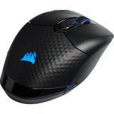 Corsair DARK CORE RGB PRO ratón mano derecha RF Wireless + Bluetooth + USB Type-A Óptico 18000 DPI, Ratones para gaming negro, mano derecha, Óptico, RF Wireless + Bluetooth + USB Type-A, 18000 DPI, Negro