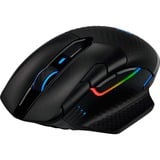 Corsair DARK CORE RGB PRO ratón mano derecha RF Wireless + Bluetooth + USB Type-A Óptico 18000 DPI, Ratones para gaming negro, mano derecha, Óptico, RF Wireless + Bluetooth + USB Type-A, 18000 DPI, Negro