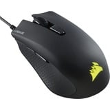 Corsair Harpoon RGB Pro ratón mano derecha USB tipo A Óptico 12000 DPI, Ratones para gaming negro, mano derecha, Óptico, USB tipo A, 12000 DPI, Negro