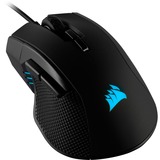 Corsair IRONCLAW RGB ratón mano derecha USB tipo A 18000 DPI, Ratones para gaming negro, mano derecha, USB tipo A, 18000 DPI, Negro