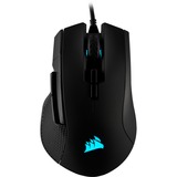 Corsair IRONCLAW RGB ratón mano derecha USB tipo A 18000 DPI, Ratones para gaming negro, mano derecha, USB tipo A, 18000 DPI, Negro