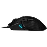 Corsair IRONCLAW RGB ratón mano derecha USB tipo A 18000 DPI, Ratones para gaming negro, mano derecha, USB tipo A, 18000 DPI, Negro