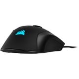 Corsair IRONCLAW RGB ratón mano derecha USB tipo A 18000 DPI, Ratones para gaming negro, mano derecha, USB tipo A, 18000 DPI, Negro