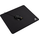 Corsair MM350 Champion Alfombrilla de ratón para juegos Negro, Almohadilla de ratón para juegos negro, Negro, Monocromo, Caucho, Tela tejida, Base antiderrapante, Alfombrilla de ratón para juegos