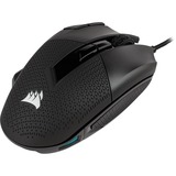 Corsair Nightsword RGB ratón mano derecha USB tipo A Óptico 18000 DPI, Ratones para gaming negro, mano derecha, Óptico, USB tipo A, 18000 DPI, Negro