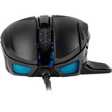 Corsair Nightsword RGB ratón mano derecha USB tipo A Óptico 18000 DPI, Ratones para gaming negro, mano derecha, Óptico, USB tipo A, 18000 DPI, Negro