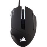 Corsair Scimitar RGB Elite ratón mano derecha USB tipo A Óptico 18000 DPI, Ratones para gaming negro, mano derecha, Óptico, USB tipo A, 18000 DPI, Negro