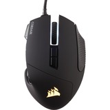 Corsair Scimitar RGB Elite ratón mano derecha USB tipo A Óptico 18000 DPI, Ratones para gaming negro, mano derecha, Óptico, USB tipo A, 18000 DPI, Negro