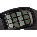 Corsair Scimitar RGB Elite ratón mano derecha USB tipo A Óptico 18000 DPI, Ratones para gaming negro, mano derecha, Óptico, USB tipo A, 18000 DPI, Negro