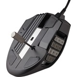 Corsair Scimitar RGB Elite ratón mano derecha USB tipo A Óptico 18000 DPI, Ratones para gaming negro, mano derecha, Óptico, USB tipo A, 18000 DPI, Negro