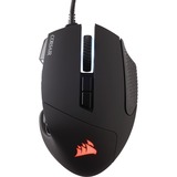 Corsair Scimitar RGB Elite ratón mano derecha USB tipo A Óptico 18000 DPI, Ratones para gaming negro, mano derecha, Óptico, USB tipo A, 18000 DPI, Negro