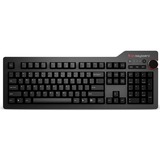 Das Keyboard 4 Professional MX Brown US, Teclado para gaming negro, Completo (100%), Alámbrico, USB, Interruptor mecánico, QWERTY, Negro