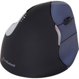 Evoluent Evoluent 4 Right Bluetooth ratón Juego mano derecha Óptico 2600 DPI negro/Azul, mano derecha, Óptico, Bluetooth, 2600 DPI, Blanco