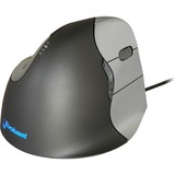 Evoluent VerticalMouse 4 ratón mano derecha USB tipo A Laser negro/Gris, mano derecha, Laser, USB tipo A