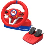NSW-204U mando y volante Negro, Azul, Rojo, Blanco USB Volante + Pedales Analógico Nintendo Switch