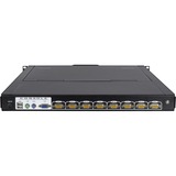 Inter-Tech KVM-1708 consola de rack 43,2 cm (17") 1280 x 1024 Pixeles Acero Negro, Switch KVM 43,2 cm (17"), 1280 x 1024 Pixeles, 300 cd / m², 1000:1, USB, PS/2, USB, PS/2