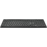 Kensington Advance Fit teclado RF inalámbrico Alemán Negro negro, Completo (100%), Inalámbrico, RF inalámbrico, Negro