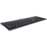 Kensington Advance Fit teclado USB QWERTZ Alemán Negro negro, Completo (100%), Alámbrico, USB, QWERTZ, Negro