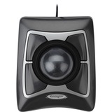 Kensington Expert Mouse Trackball con cable negro, Ambidextro, Trackball, USB tipo A, 400 DPI, Negro