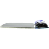 Kensington Mouse Pad DuoGel Azul, Alfombrilla de ratón azul, Negro, Azul, Monocromo, Gel, Descansa muñecas