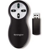 Kensington Presentador inalámbrico negro/Plateado, RF, USB, 20 m, Negro