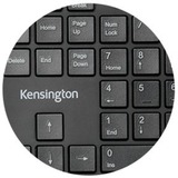 Kensington Pro Fit Ergo teclado RF inalámbrica + USB QWERTZ Alemán Negro negro, Completo (100%), RF inalámbrica + USB, QWERTZ, Negro