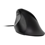 Kensington Ratón con cable Pro Fit Ergo negro, mano derecha, Óptico, USB tipo A, 3200 DPI, Negro