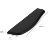 Kensington Reposamuñecas ErgoSoft para teclados finos negro, Gel, Negro, Taiwán, 20,3 mm, 129,5 mm, 576,6 mm