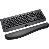 Kensington Reposamuñecas ErgoSoft para teclados mecánicos y de juego negro, Elastómero, Gel, Termoplástico de poliuretano (TPU), Negro, Taiwán, 30,5 mm, 129,5 mm, 576,6 mm