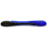 Kensington Reposamuñecas gel Duo teclado azul/negro negro/Azul, Gel, Negro, Azul, Taiwán, 240 x 182 x 25 mm, 710 g, 132 mm