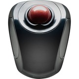 Kensington Trackball portátil inalámbrico Orbit® negro/Rojo, Ambidextro, Trackball, RF inalámbrico, Negro