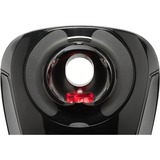 Kensington Trackball portátil inalámbrico Orbit® negro/Rojo, Ambidextro, Trackball, RF inalámbrico, Negro