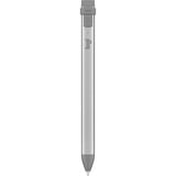 Logitech 914-000052 lápiz digital 20 g Gris, Bolígrafo para pantallas plateado/Gris, Tableta, Apple, Gris, iPad Pro 12.9" (3rd gen), iPad Pro 11", iPad (7th, 6th gen), iPad Air (3rd gen), iPad mini (5th gen), Acrilonitrilo butadieno estireno (ABS), Aluminio, Silicona, Integrado
