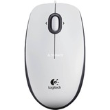 Logitech B100 Optical Usb Mouse f/ Bus ratón Ambidextro USB tipo A Óptico 800 DPI blanco, Ambidextro, Óptico, USB tipo A, 800 DPI, Blanco