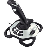 Logitech Extreme 3D Pro Negro, Blanco USB 2.0 Palanca de mando Digital PC negro/Plateado, Palanca de mando, PC, Digital, Alámbrico, USB 2.0, Negro, Blanco