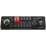 Logitech Flight Switch Panel Negro, Rojo, Plata USB 2.0 Simulador de Vuelo Analógico/Digital PC, Panel de instrumentos negro, Simulador de Vuelo, PC, Analógico/Digital, Alámbrico, USB 2.0, Negro, Rojo, Plata