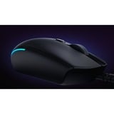 Logitech G203 Lightsync ratón USB tipo A 8000 DPI, Ratones para gaming negro, USB tipo A, 8000 DPI, 1 ms, Negro