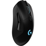 Logitech G703 Lightspeed ratón mano derecha RF inalámbrico Óptico 25600 DPI, Ratones para gaming negro, mano derecha, Óptico, RF inalámbrico, 25600 DPI, 1 ms, Negro