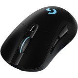 Logitech G703 Lightspeed ratón mano derecha RF inalámbrico Óptico 25600 DPI, Ratones para gaming negro, mano derecha, Óptico, RF inalámbrico, 25600 DPI, 1 ms, Negro