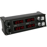 Logitech G Saitek Pro Flight Radio Panel USB Simulador de Vuelo, Panel de instrumentos Simulador de Vuelo, Alámbrico, USB, 140 mm, 322 mm, 128 mm