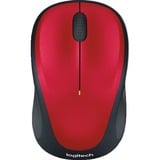 Logitech M235 ratón Oficina Ambidextro RF inalámbrico Óptico rojo, Ambidextro, Óptico, RF inalámbrico, Rojo