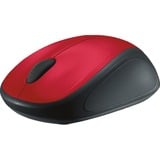 Logitech M235 ratón Oficina Ambidextro RF inalámbrico Óptico rojo, Ambidextro, Óptico, RF inalámbrico, Rojo