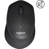 Logitech M330 Silent Plus ratón mano derecha RF inalámbrico Mecánico 1000 DPI negro, mano derecha, Mecánico, RF inalámbrico, 1000 DPI, Negro