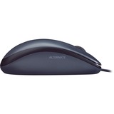 Logitech Mouse M90 ratón Ambidextro USB tipo A Óptico 1000 DPI gris oscuro, Ambidextro, Óptico, USB tipo A, 1000 DPI, Gris, Minorista