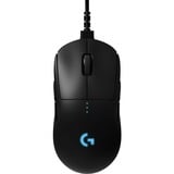 Logitech Pro Wireless ratón Ambidextro RF inalámbrico Óptico 25600 DPI, Ratones para gaming negro, Ambidextro, Óptico, RF inalámbrico, 25600 DPI, 1 ms, Negro