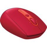 Logitech Wireless Mouse M590 Multi-Device Silent ratón mano derecha RF inalámbrica + Bluetooth Óptico 1000 DPI rojo, mano derecha, Óptico, RF inalámbrica + Bluetooth, 1000 DPI, Rojo
